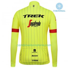 Maillot 2018 Trek-Segafredo Hiver Thermal Fleece N002